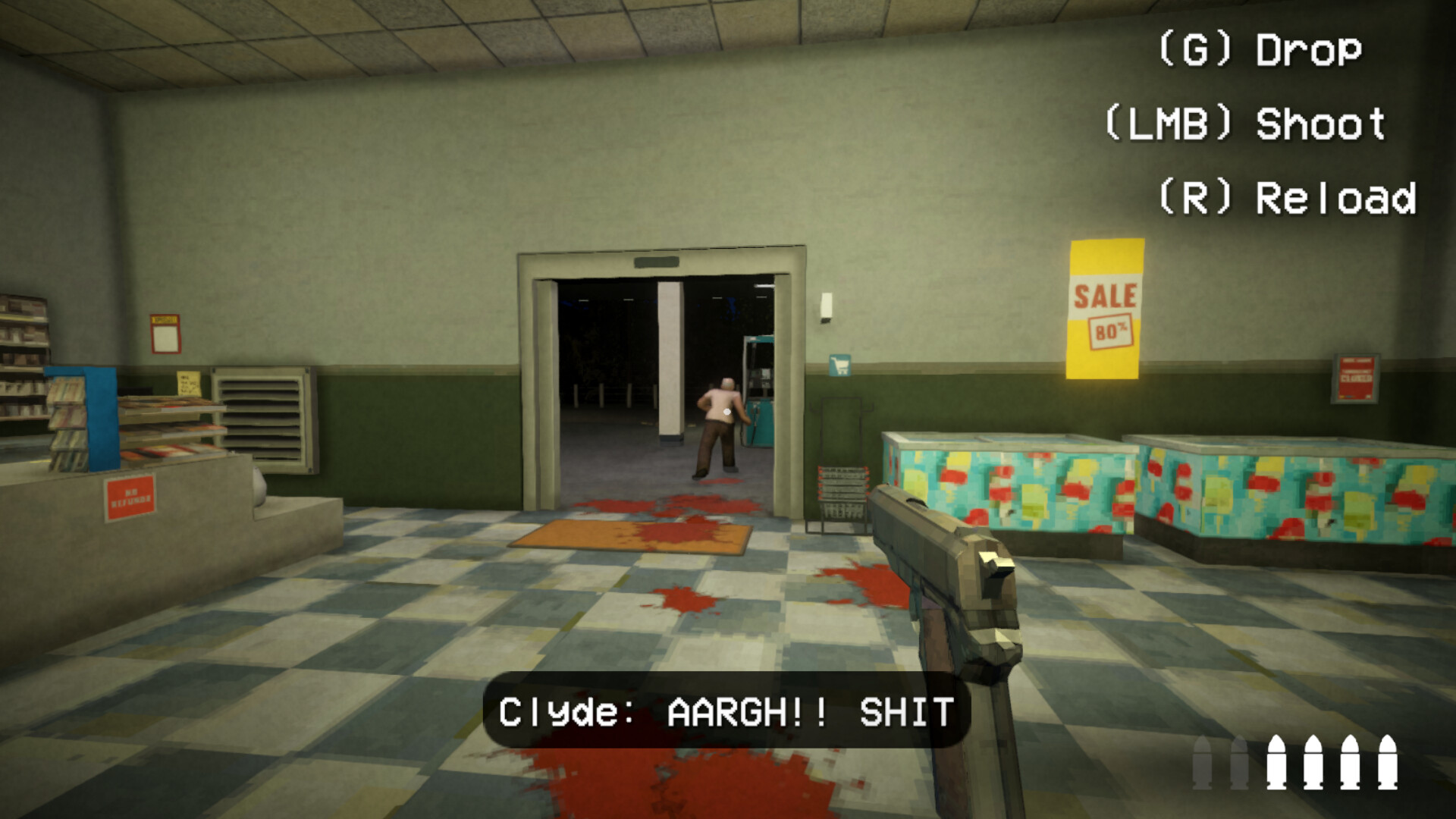 Shift At Midnight - True Ending final sequence with Clyde
